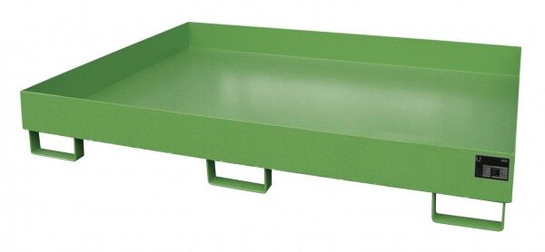 BAUER Regal-Auffangwanne TYP RW-1800 resedagrün RAL 6011