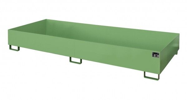 BAUER Regal-Auffangwanne TYP RW-3300-2 resedagrün RAL 6011