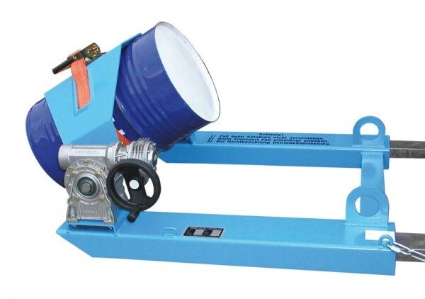 BAUER Fasskipper FLEX-HK für Stapler und Kran lichtblau RAL 5012