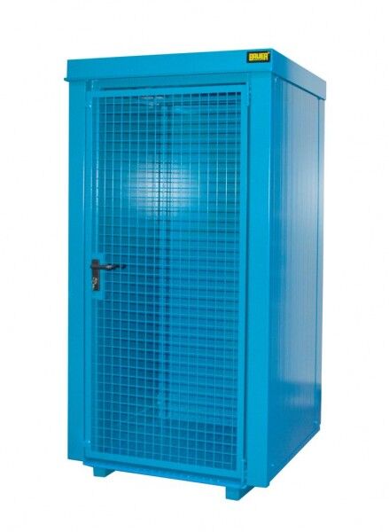 BAUER Gasflaschen-Depot GFC-B-M0 (fertig montiert) lichtblau RAL 5012