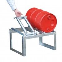 Auffangpalette Für Fässer – 50x36x10 Cm, Modular, PE, Auslaufsicher Für Öl & Chemie