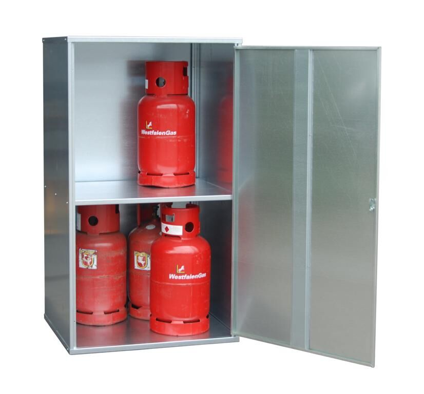 BAUER Gasflaschen-Depot GFD-G-1 fr 10 11kg-Gasflaschen / Schrank gnstig  kaufen