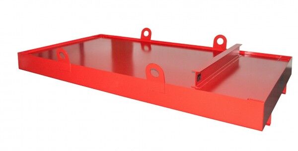 BAUER Container-Auffangwanne CW-3 feuerrot RAL 3000