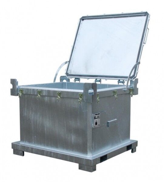 Bergungsgrossverpackung Typ SAG-1500 für internationalen Transport / Bergebehälter